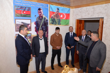 Qarasu kəndində sakinlər ilə səyyar qəbul keçirilib