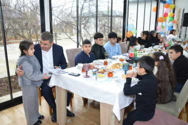 Kürdəmir rayonunda şəhid və qazi övladları üçün bayram şənliyi keçirilib