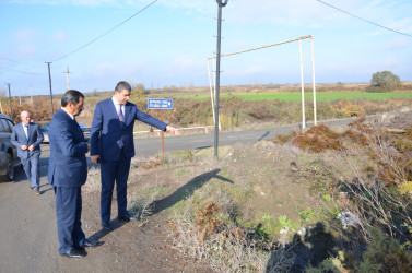 Axtaçı-Qarabucaq kəndində sakinlər ilə səyyar qəbul keçirilib