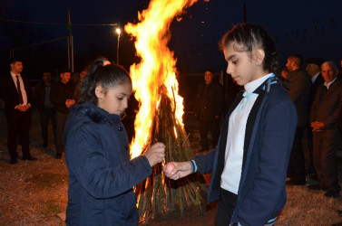 Kürdəmirdə od çərşənbəsi qeyd olunub