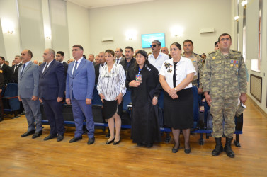 Kürdəmirdə Azərbaycan Respublikasının Prezidenti cənab İlham Əliyevin partiyanın VIII Qurultayındakı nitqindən irəli gələn vəzifələrə dair müşavirə keçirilib.