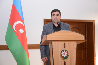 Kürdəmir Rayon İcra Hakimiyyətində “Vətənpərvər Azərbaycan gəncliyi: Sağlam gənclik, sağlam gələcək!” mövzusunda tədbir keçirilib.