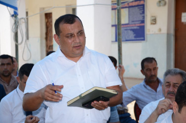Axtaçı kənd sakinləri ilə növbəti səyyar qəbul keçirilib