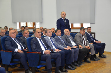 “Şəhərsalma və Memarlıq İli” çərçivəsində Kürdəmirdə “Ümumdünya Məskunlaşma Günü” və “Ümumdünya Şəhərlər Günü” ilə bağlı tədbir keçirilmişdir.