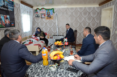 Pirili kəndində sakinlər ilə növbəti səyyar qəbul keçirilib