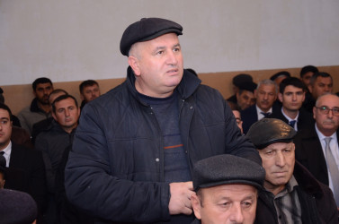 Ərəbqubalı kəndində sakinlər ilə səyyar qəbul keçirilib