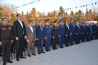 Vətən müharibəsində qazanılan Qələbənin beşinci ildönümü münasibətilə ümumrayon konserti təşkil olunub