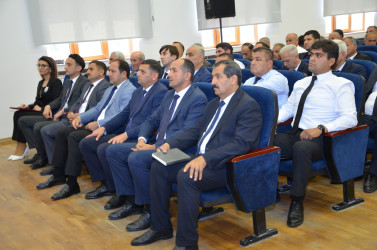 “Qanunun Aliliyi və Sağlam Cəmiyyət: Erkən Nikah, Əmək Hüquqları və Ətraf Mühitin Mühafizəsi, Narkomaniya ilə Hüquqi Mübarizə” mövzusuna həsr olunmuş maarifləndirmə tədbiri keçirilib.