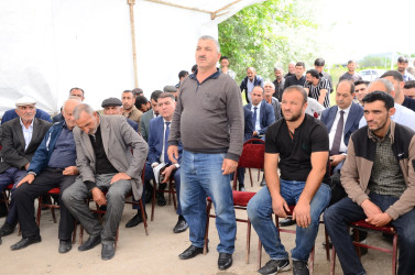 Mayın 7-də Çöl Qubalı kənd sakinləri ilə səyyar qəbul keçirilib.