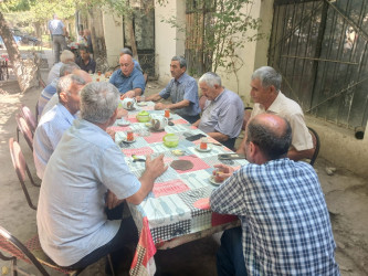 Sentyabrın 21-də ahıl şəxslərin cəmiyyətə inteqrasiyası məqsədilə tədbirlər keçirilmişdir