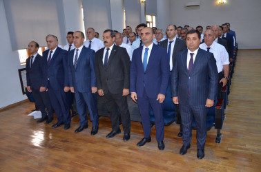 Kürdəmir rayonunda Dövlət Qulluqçularının Peşə Bayramı qeyd olunub.