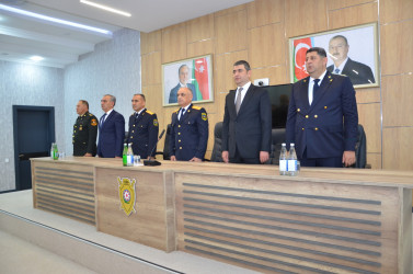 İyulun 2-də Kürdəmirdə Azərbaycan Polisi Günü münasibətilə tədbir keçirilib.