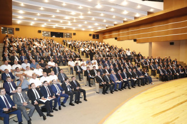 Ağdaşda aqrar sahədə yeni Dövlət Proqramının müzakirəsi ilə bağlı regional müşavirə keçirilib
