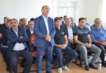 Oktyabrın 1-də Dəyirmanlı kənd sakinləri ilə səyyar qəbul keçirilib.