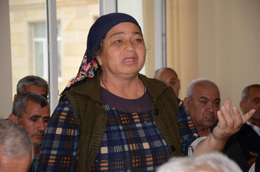 Sığırlı kəndində sakinlər ilə səyyar qəbul keçirilib