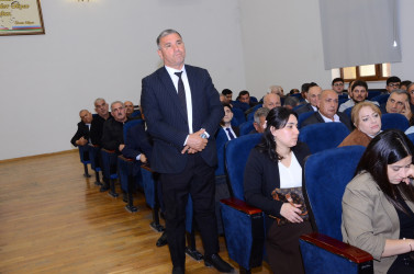 Əhalinin fövqəladə hallara qarşı hazırlığının və məlumatlılıq səviyyəsinin artırılması sahəsində birgə fəaliyyətin rolu” mövzusunda müşavirə keçirilib.