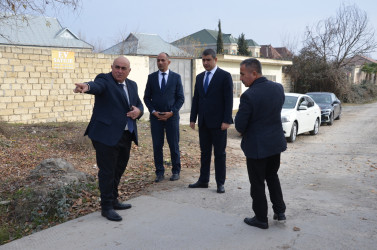 Atakişili kəndində sakinlər ilə səyyar qəbul keçirilib