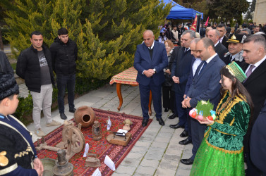 Kürdəmirdə Novruz bayramı ilə əlaqədar ümumrayon bayram şənliyi keçirilib.