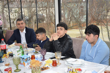 Kürdəmir rayonunda şəhid və qazi övladları üçün bayram şənliyi keçirilib
