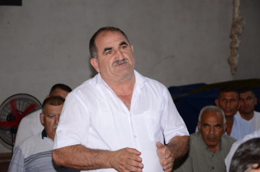 Avqustun 1-də Şahsevən kənd sakinləri ilə növbəti səyyar qəbul keçirilib