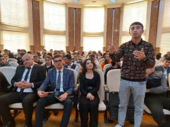 Kürdəmirdə "Sahibkarlıq Mühitinin İnkişafında Gənclərin Rolu" adlı seminar keçirilib.