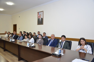 “Şəhərsalma və Memarlıq İli” çərçivəsində “28 may – Müstəqillik Günü”nə həsr olunmuş tədbir keçirilib.