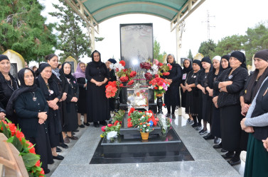 İcra başçısı şəhid Məlik Zülfüqarovun anım tədbirində iştirak edib.