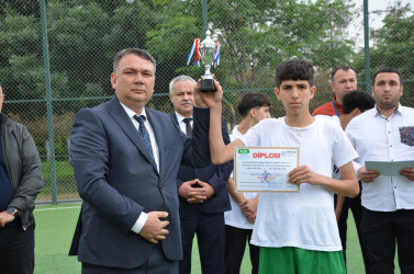 Kürdəmir rayonunda minifutbol turniri başa çatıb