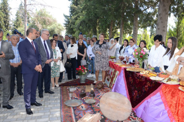Kürdəmirdə “Konstitusiya və Suverenlik ili” çərçivəsində “Folklor festivalı” keçirilib