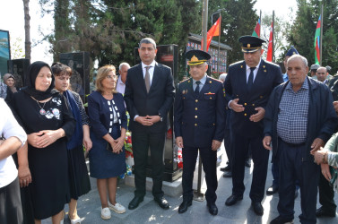 İcra başçısı şəhid Ziyadxan Əliyevin anım tədbirində iştirak edib.