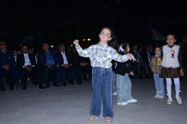 Vətən müharibəsində qazanılan Qələbənin beşinci ildönümü münasibətilə ümumrayon konserti təşkil olunub