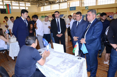 İyunun 24-də Mərkəzi Aran Regional Məşğulluq Filialının təşkilatçılığı əmək yarmarkası təşkil olunub.