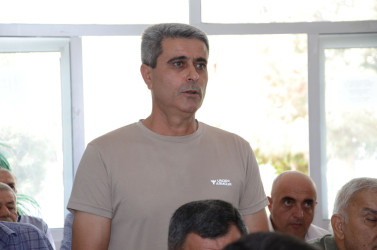Qağacılı kənd sakinləri ilə növbəti səyyar qəbul keçirilib.
