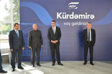 Kürdəmirdə Dəmir Yolu İşçilərinin Peşə Bayramı qeyd olunub.