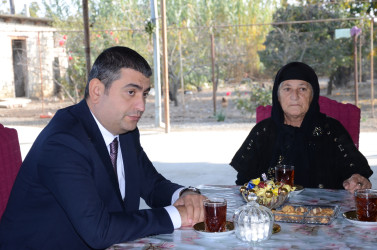Sor-Sor kənd sakinləri ilə növbəti səyyar qəbul keçirilib