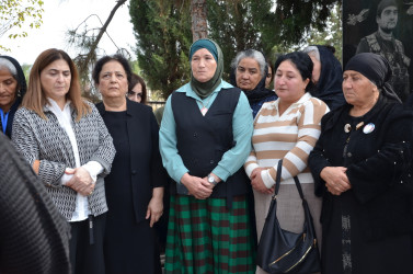 İcra başçısı şəhid Cəmil Həşimlinin anım tədbirində iştirak edib.