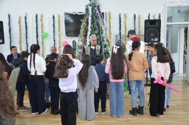 Kürdəmir rayonunda şəhid və qazi övladları üçün bayram şənliyi keçirilib