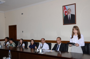 Kürdəmir Rayon İcra Hakimiyyətində 12 Avqust – Beynəlxalq Gənclər Günü münasibətilə dəyirmi masa keçirilib.