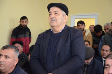 Garıs Əyribənd kənd sakinləri ilə növbəti səyyar qəbul keçirilib