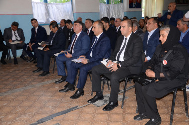 Karrar qəsəbə sakinləri ilə səyyar qəbul keçirilib.