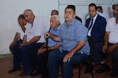 İyunun 18-də Qaraqocalı kənd sakinləri ilə səyyar qəbul keçirilib.