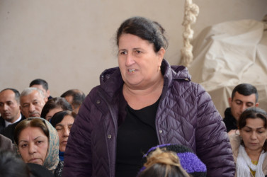 Topalhəsənli kənd sakinləri ilə növbəti səyyar qəbul keçirilib