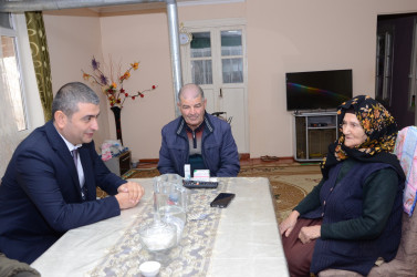 Garıs Əyribənd kənd sakinləri ilə növbəti səyyar qəbul keçirilib