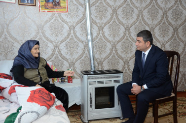 Pirili kəndində sakinlər ilə növbəti səyyar qəbul keçirilib