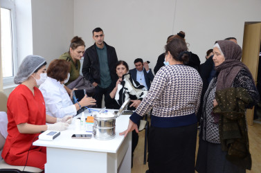 Kürdəmirdə növbəti qanvermə aksiyası keçirilib