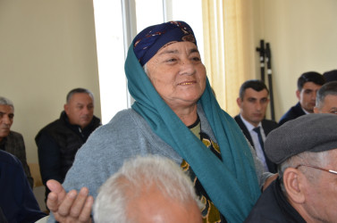 Sığırlı kəndində sakinlər ilə növbəti səyyar qəbul keçirilib