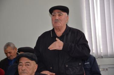 Sor-Sor kənd sakinləri ilə növbəti səyyar qəbul keçirilib