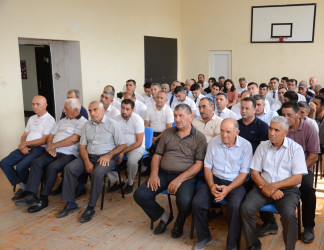 Avqustun 6-da Qaramahmudlu kənd sakinləri ilə səyyar qəbul keçirilib.
