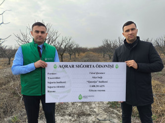 Aqrar Sığorta Fondu 2025–2026-cı illər üzrə meyvə bağlarının sığortalanma dövrünün başladığını elan edib.