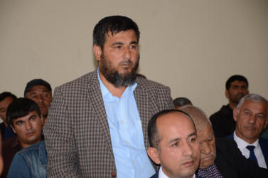 Sığırlı kəndində sakinlər ilə səyyar qəbul keçirilib